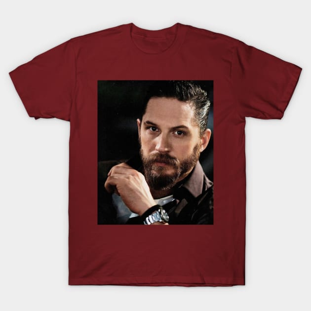 Tom Hardy The Actor Who Transcends Boundaries T-Shirt by Nychos's style